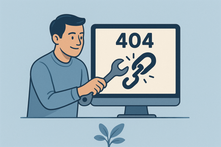 fixing broken link building 404 SEO strategy